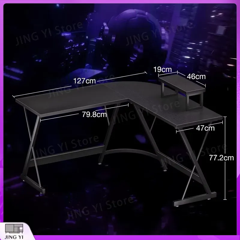 L Shaped Gaming Desk with Moni - Desk Setup Corner recensie en prijs