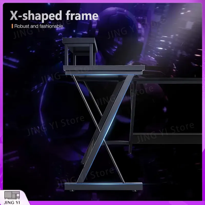 L Shaped Gaming Desk with Moni - Desk Setup Corner recensie en prijs