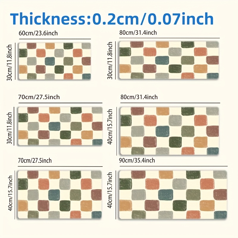 Vibrant Checkered Pattern Desk - Desk Setup Workspace recensie en prijs