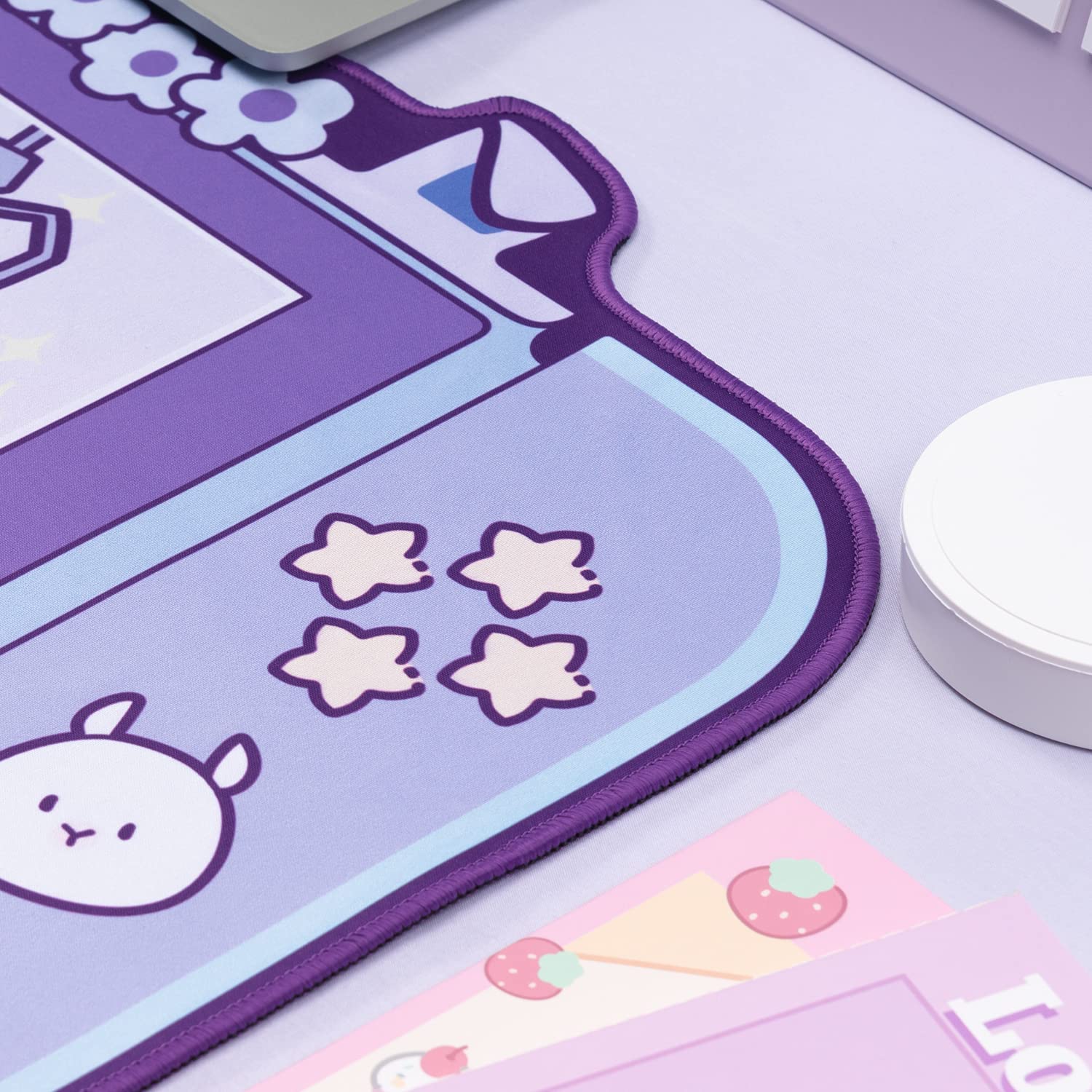 Large Kawaii Gaming Mouse Pad  - Desk Setup Pink recensie en prijs