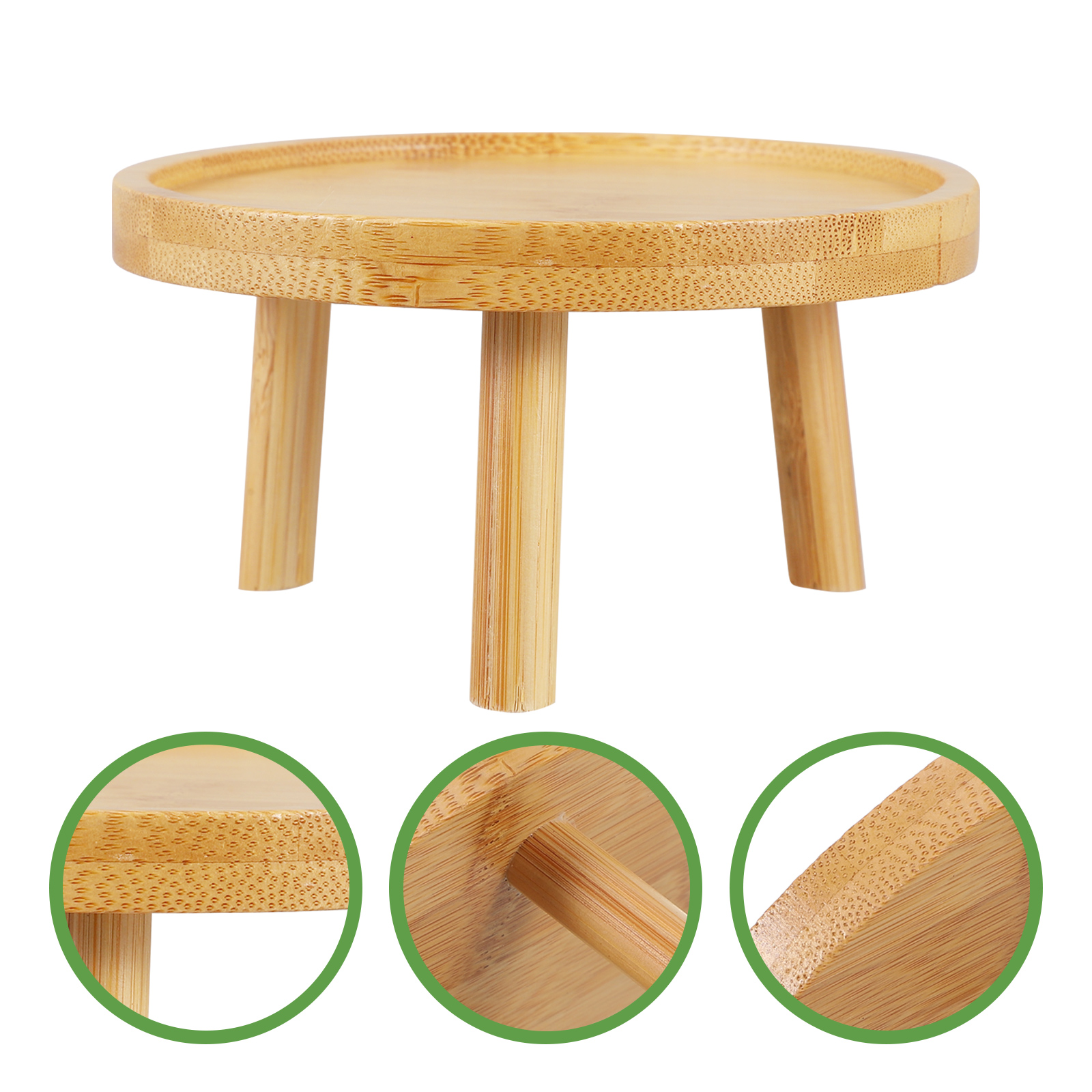 Holder Stand Pot Flower Wood W - Desk Setup Wood recensie en prijs