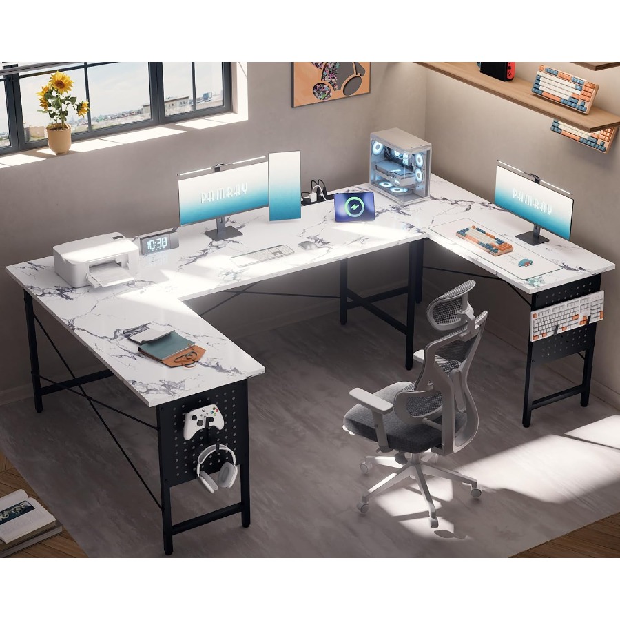 71 Inch Large UShaped Corner C - Desk Setup Corner recensie en prijs