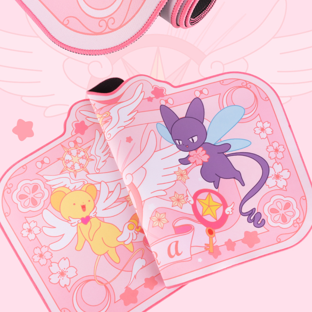 Cartoon Pink Rubber Mouse Pad  - Desk Setup Pink recensie en prijs