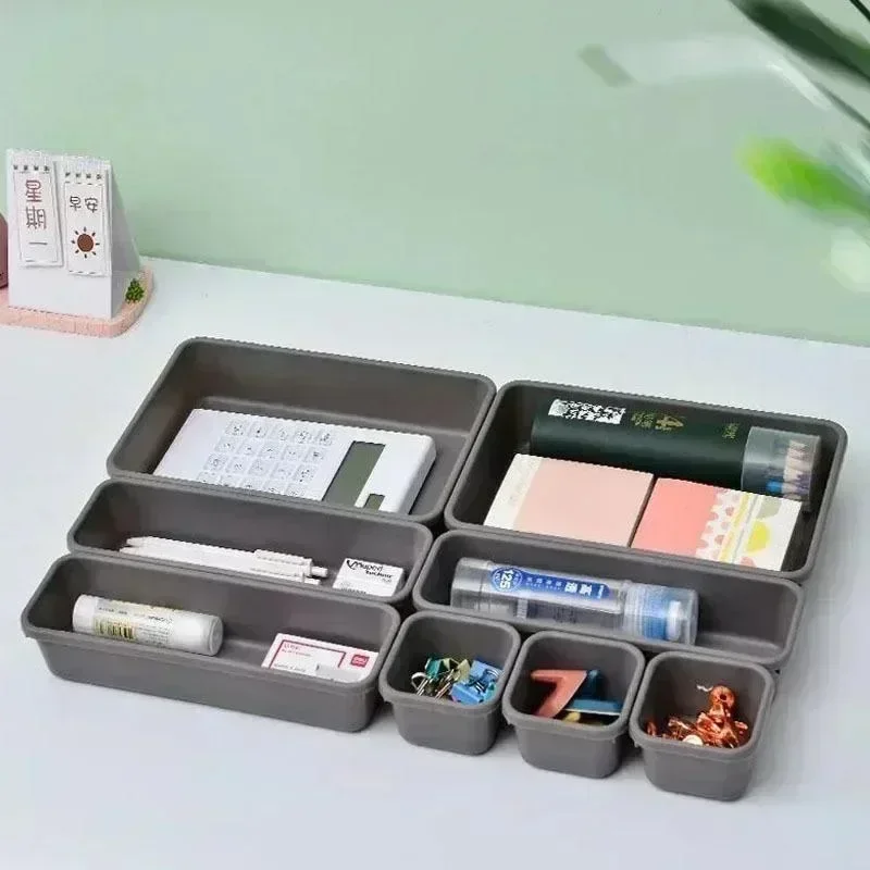 8-piece Set Drawer Organiser O - Korean Desk Setup recensie en prijs