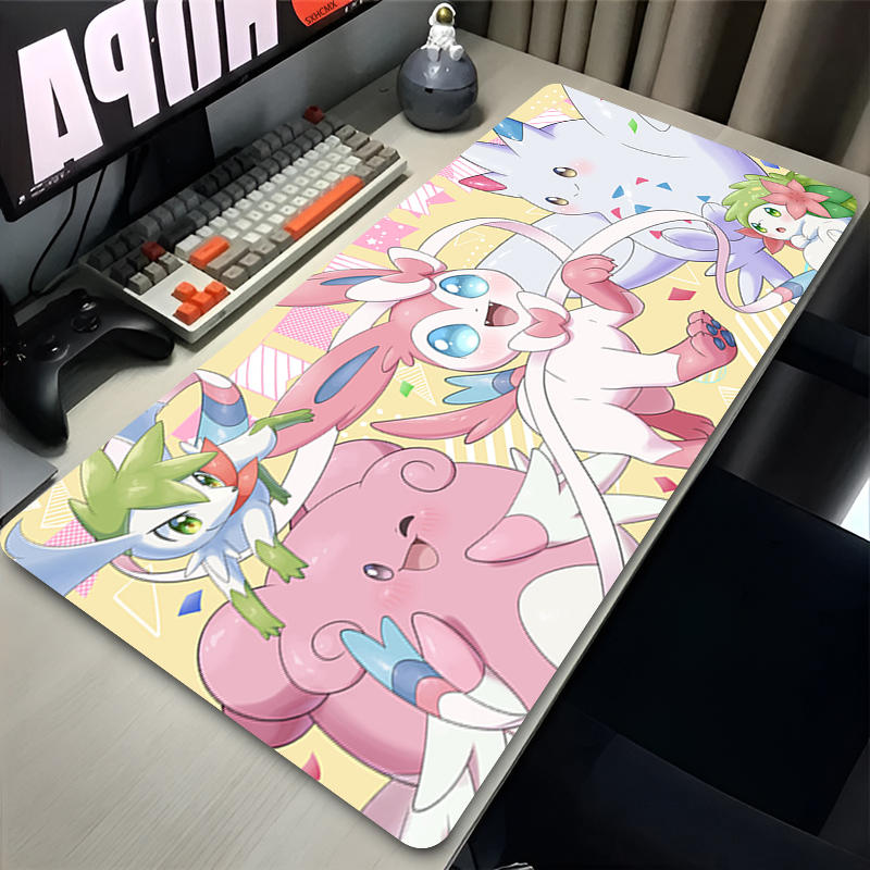 Large Pink Cute Mousepad XXL G - Desk Setup Pink recensie en prijs