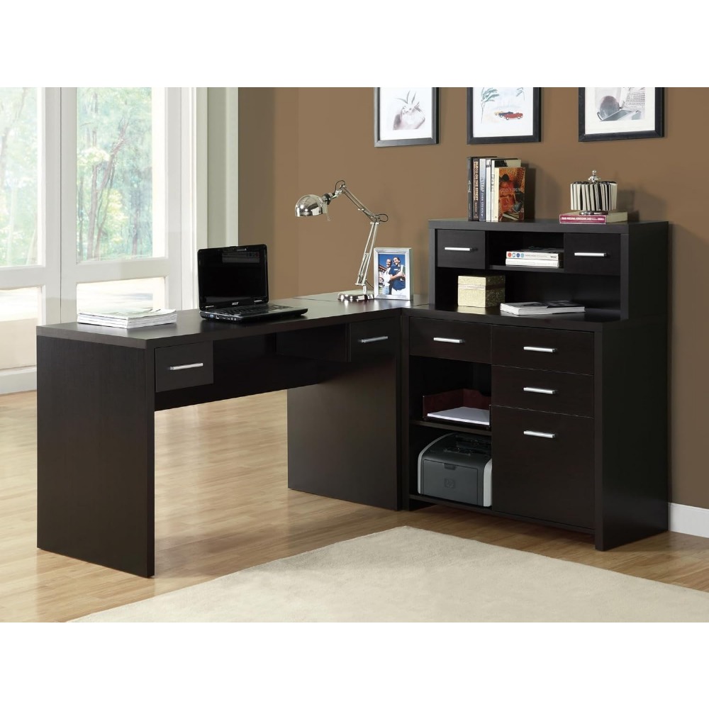 Computer Desk L-Shaped - Left  - Desk Setup Corner recensie en prijs
