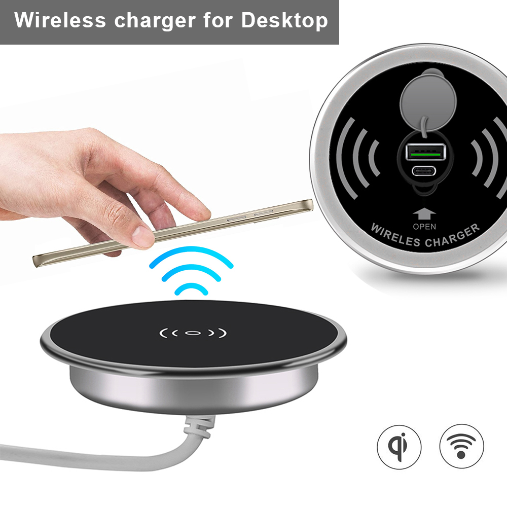 Desk Embeded Wireless Charger  - Xiaomi Desk Setup recensie en prijs