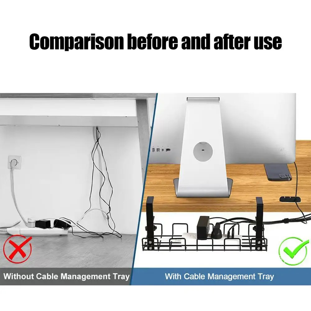 Cable Management Box Under Des - Desk Setup Cable Management recensie en prijs