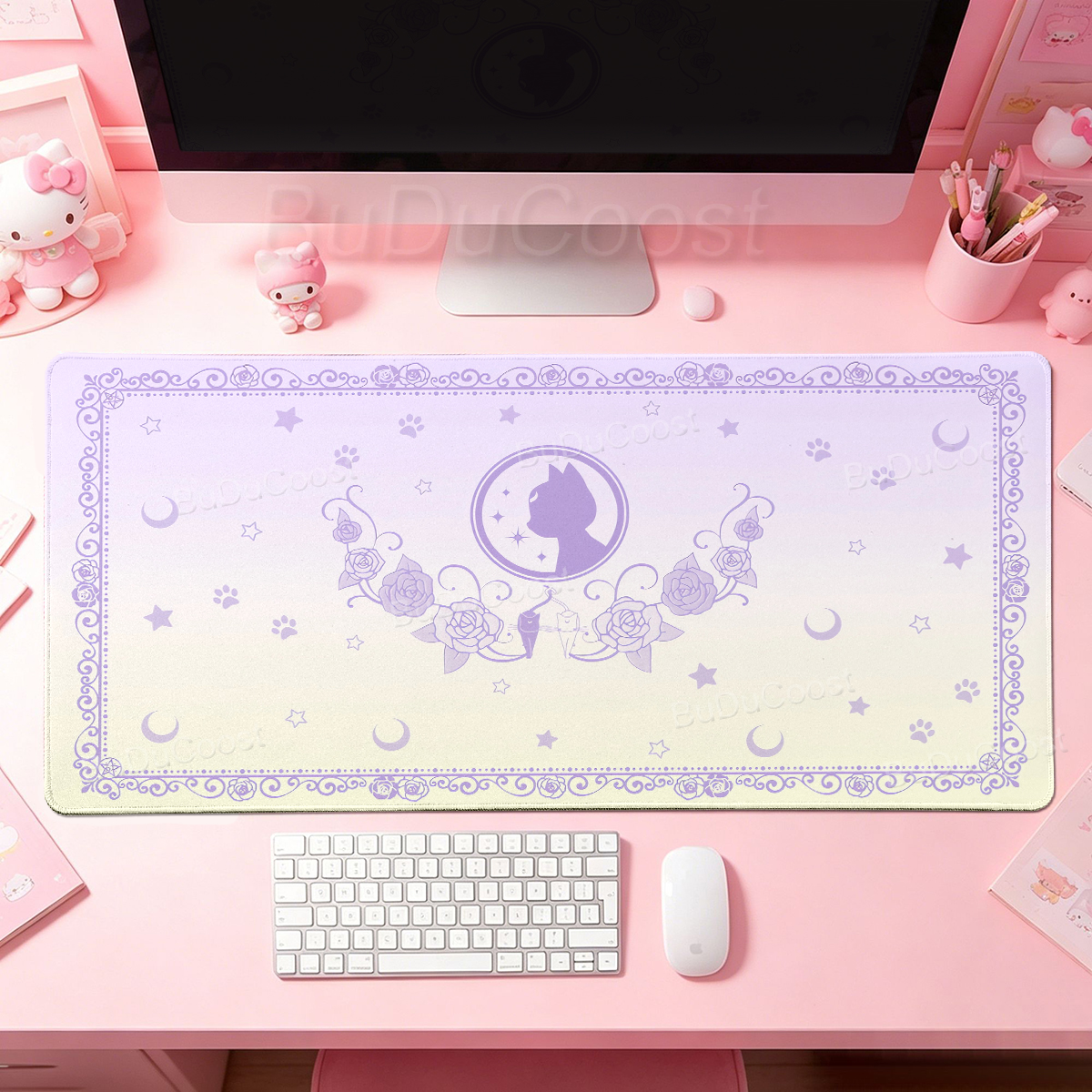 Kawaii Anime Girls Pink Mouse  - Desk Setup Pink recensie en prijs