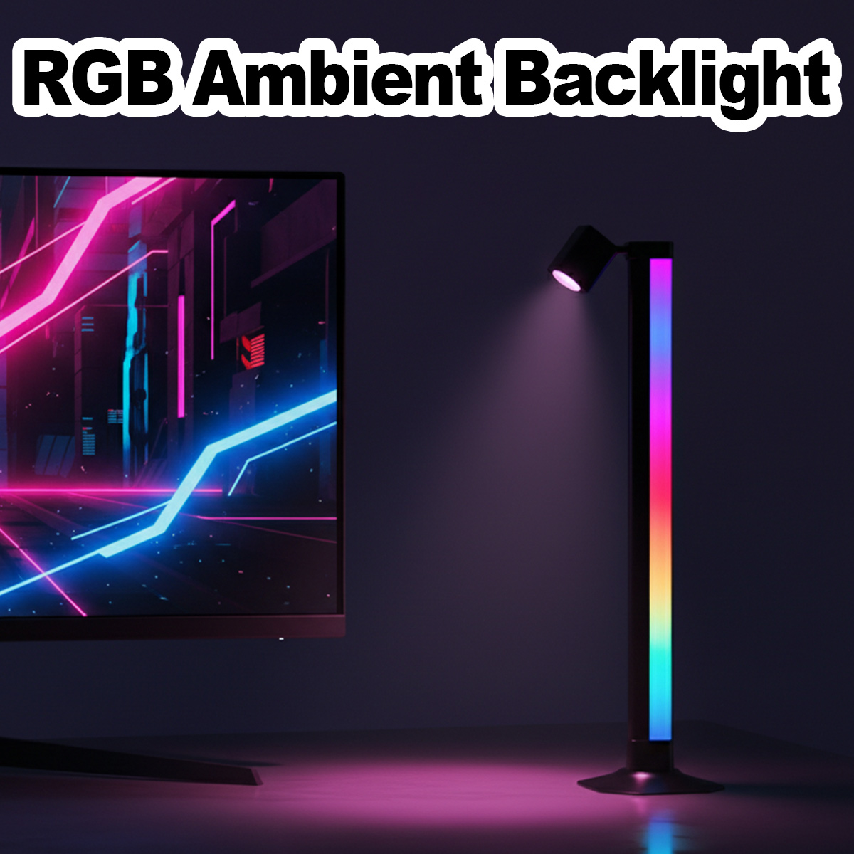 Smart Light Bar LED RGB Music  - Desk Setup Tv recensie en prijs