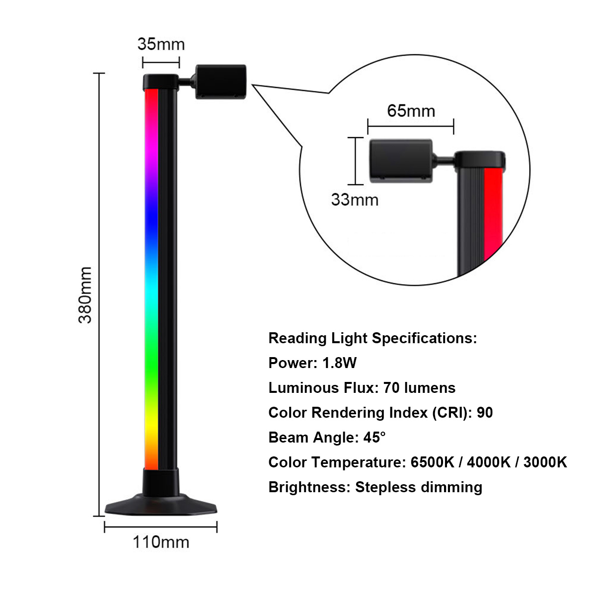 Smart Light Bar LED RGB Music  - Desk Setup Tv recensie en prijs