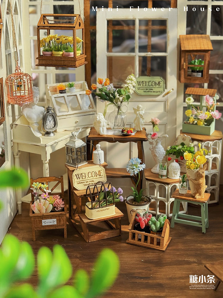Doll House Miniature Garden Ac - Desk Setup Wood recensie en prijs