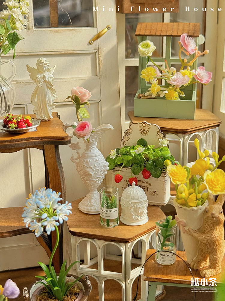 Doll House Miniature Garden Ac - Desk Setup Wood recensie en prijs