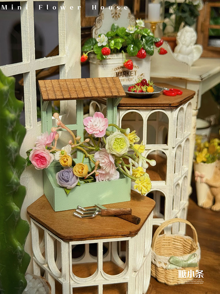 Doll House Miniature Garden Ac - Desk Setup Wood recensie en prijs