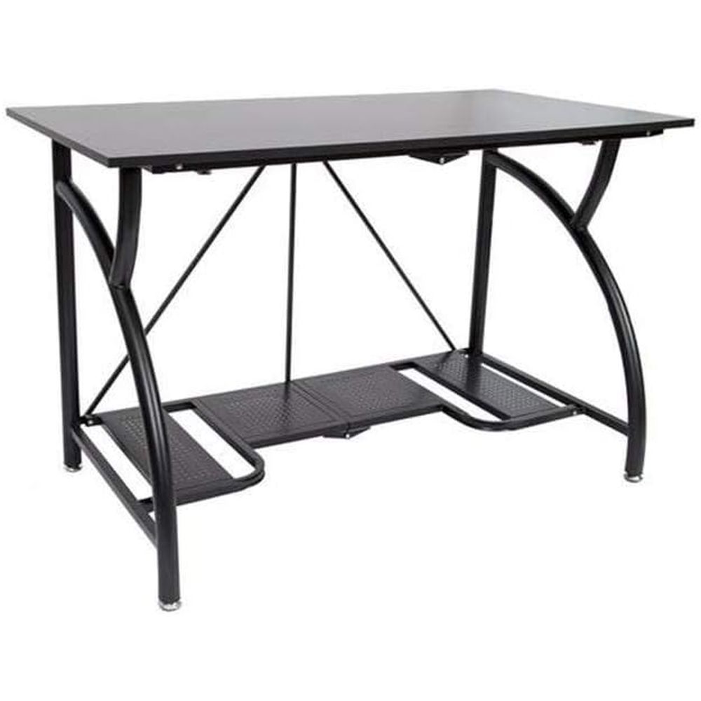 Space-Saving Folding Desk for  - Desk Setup With Laptop And Monitor recensie en prijs