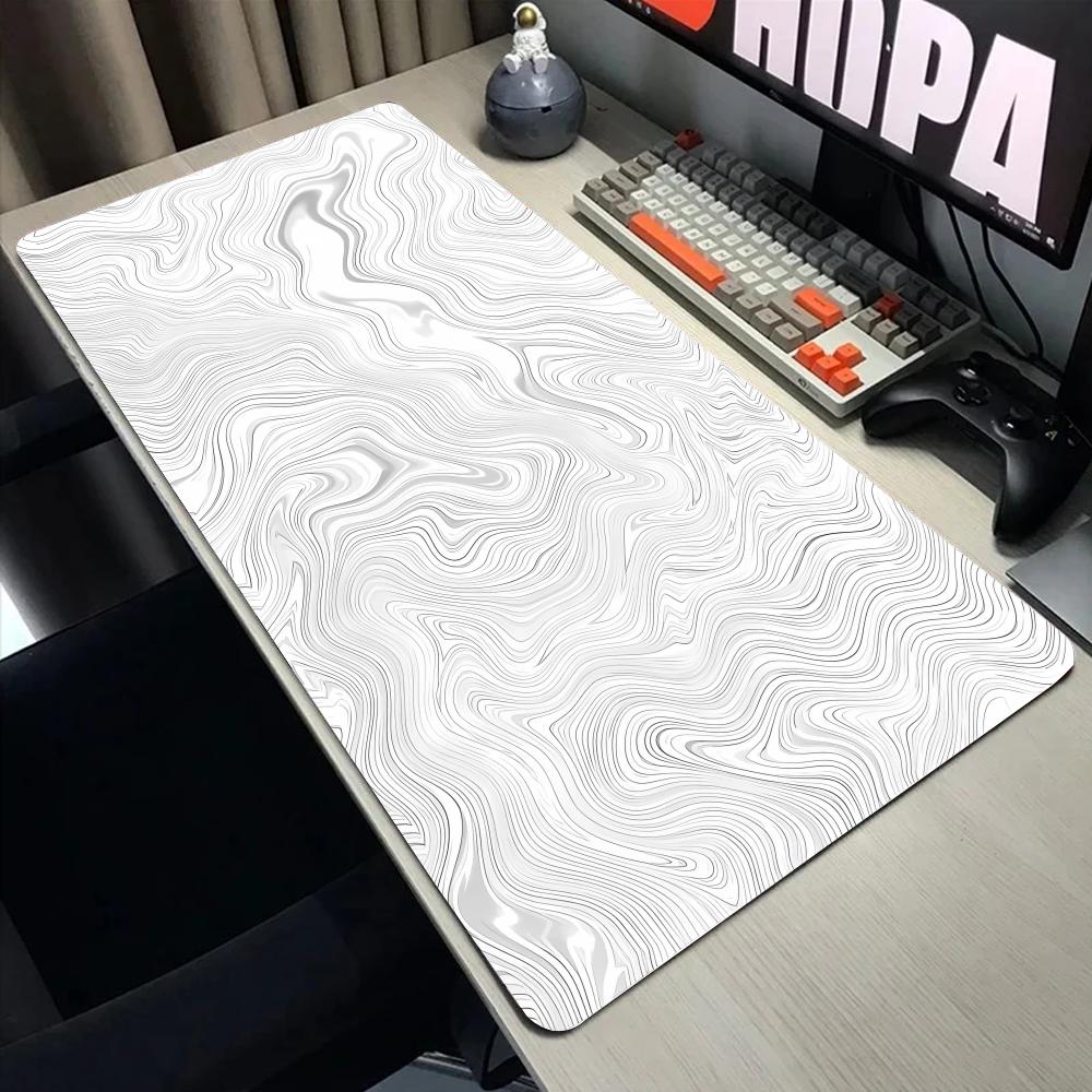Abstract Fluid Gaming Mouse Pa - Desk Setup Gadgets recensie en prijs